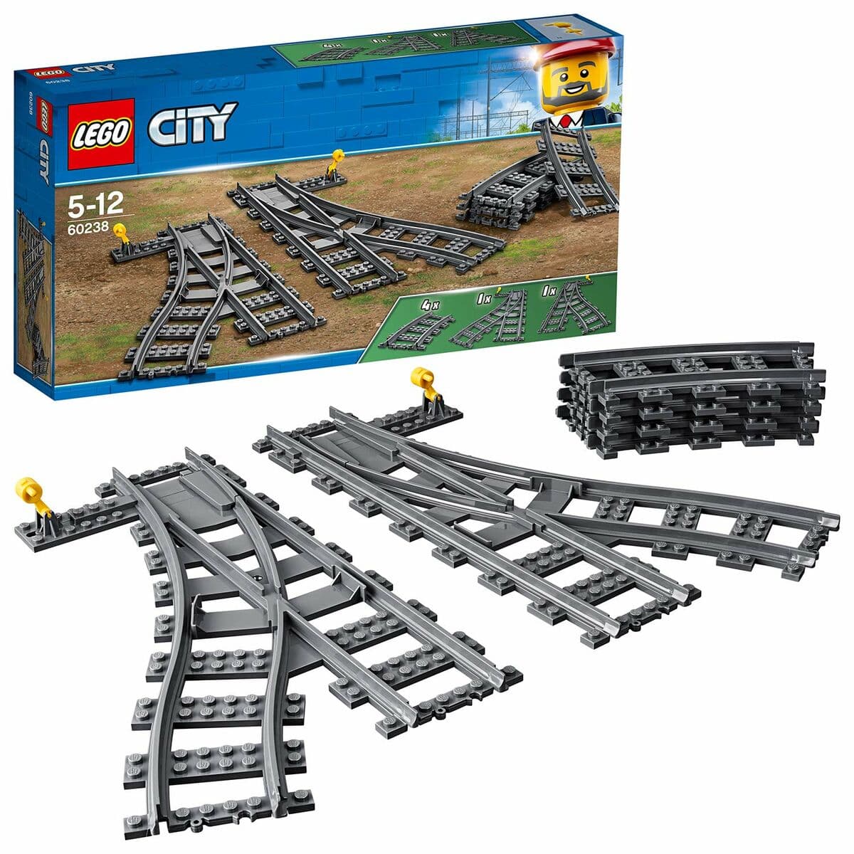 Playset Lego City Rail 60238 Accesorios - Image 6