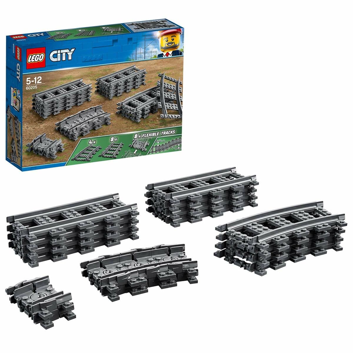 Playset Lego City Rail 60238 Accesorios - Image 9