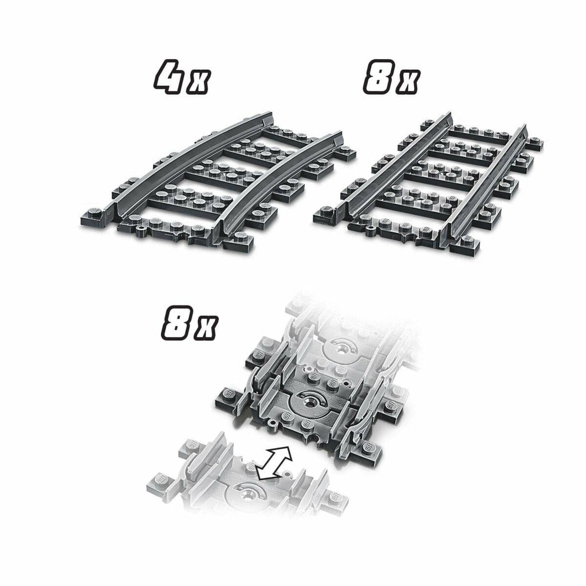 Playset Lego City Rail 60238 Accesorios - Image 11