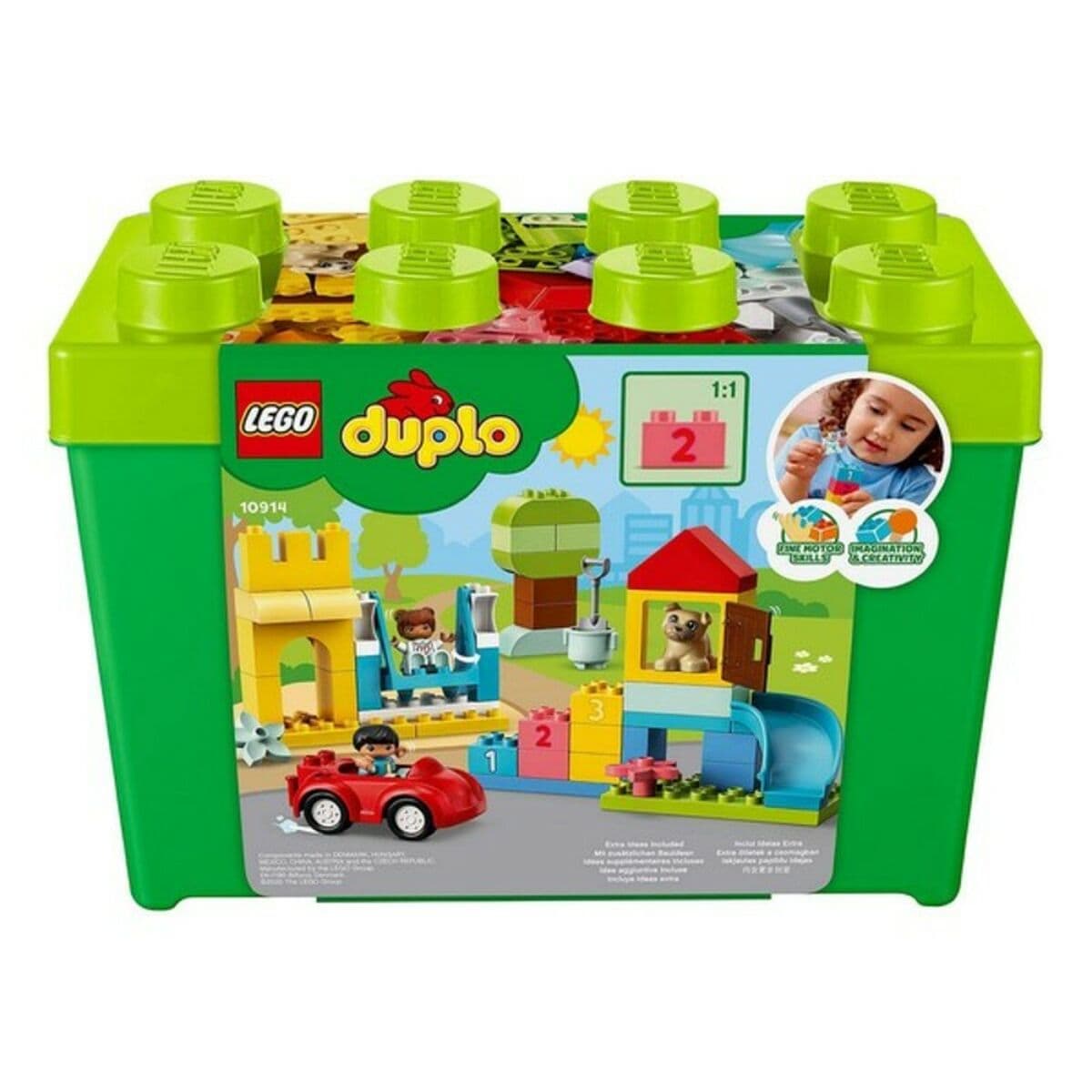Statybos rinkinys Duplo Deluxe Brick Box Lego Duplo 10941 Deluxe (85 pcs) - Image 4