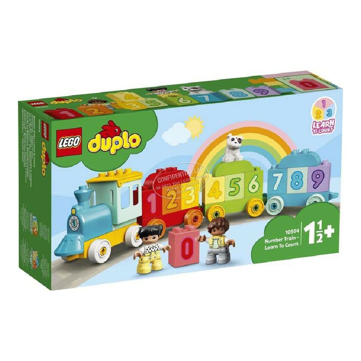 Bouwspel Duplo Number Train Lego 10954 Multicolour 23 Onderdelen (23 pcs)