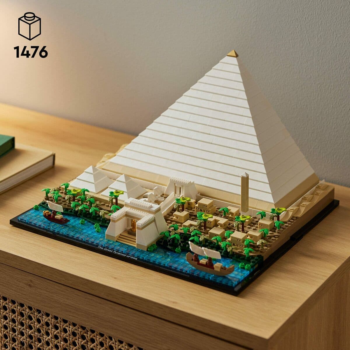 Playset   Lego 21058 Architecture The Great Pyramid of Giza         1476 Piese   - Image 2