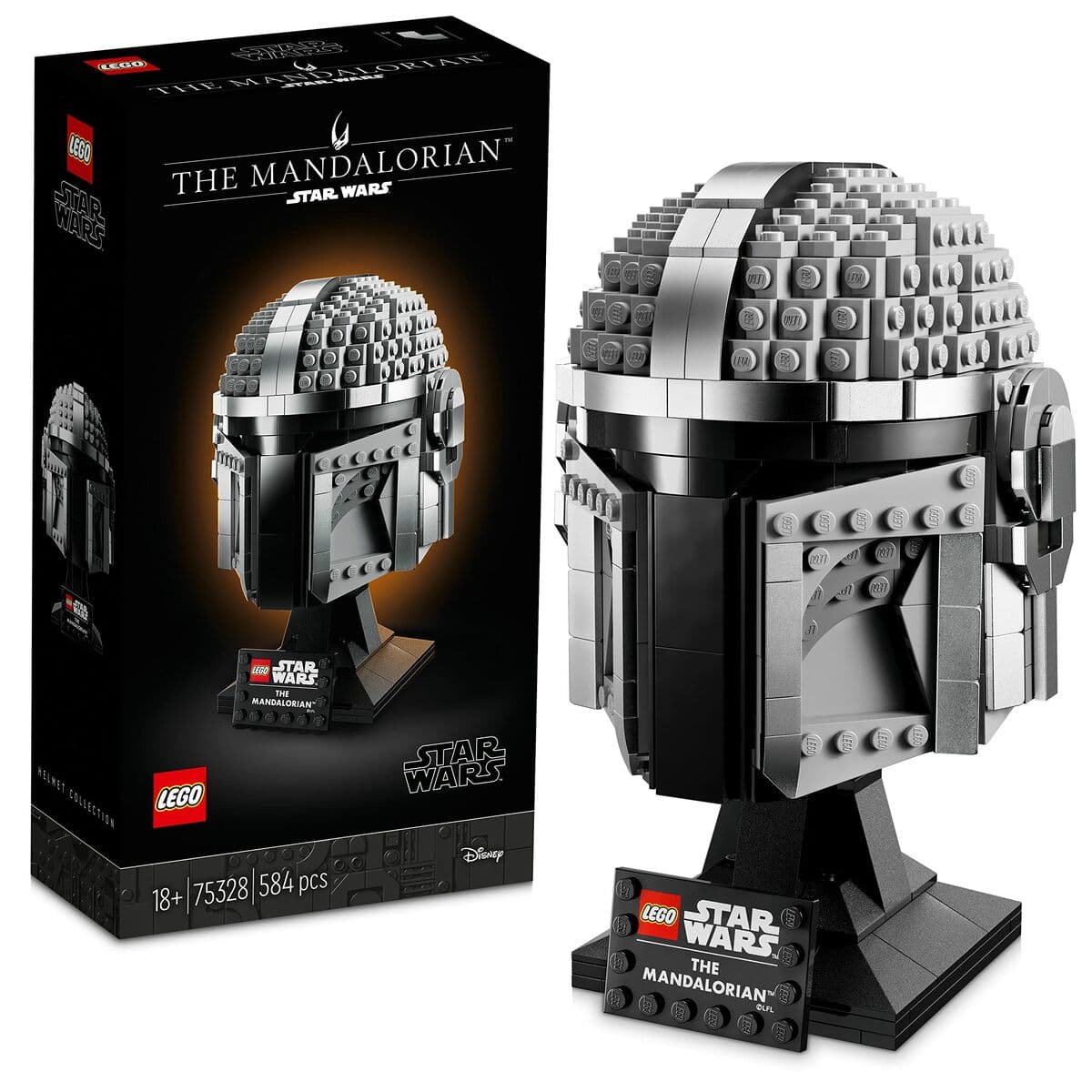 Playset Lego 75328 Star Wars The Mandalorian Helmet - Image 5