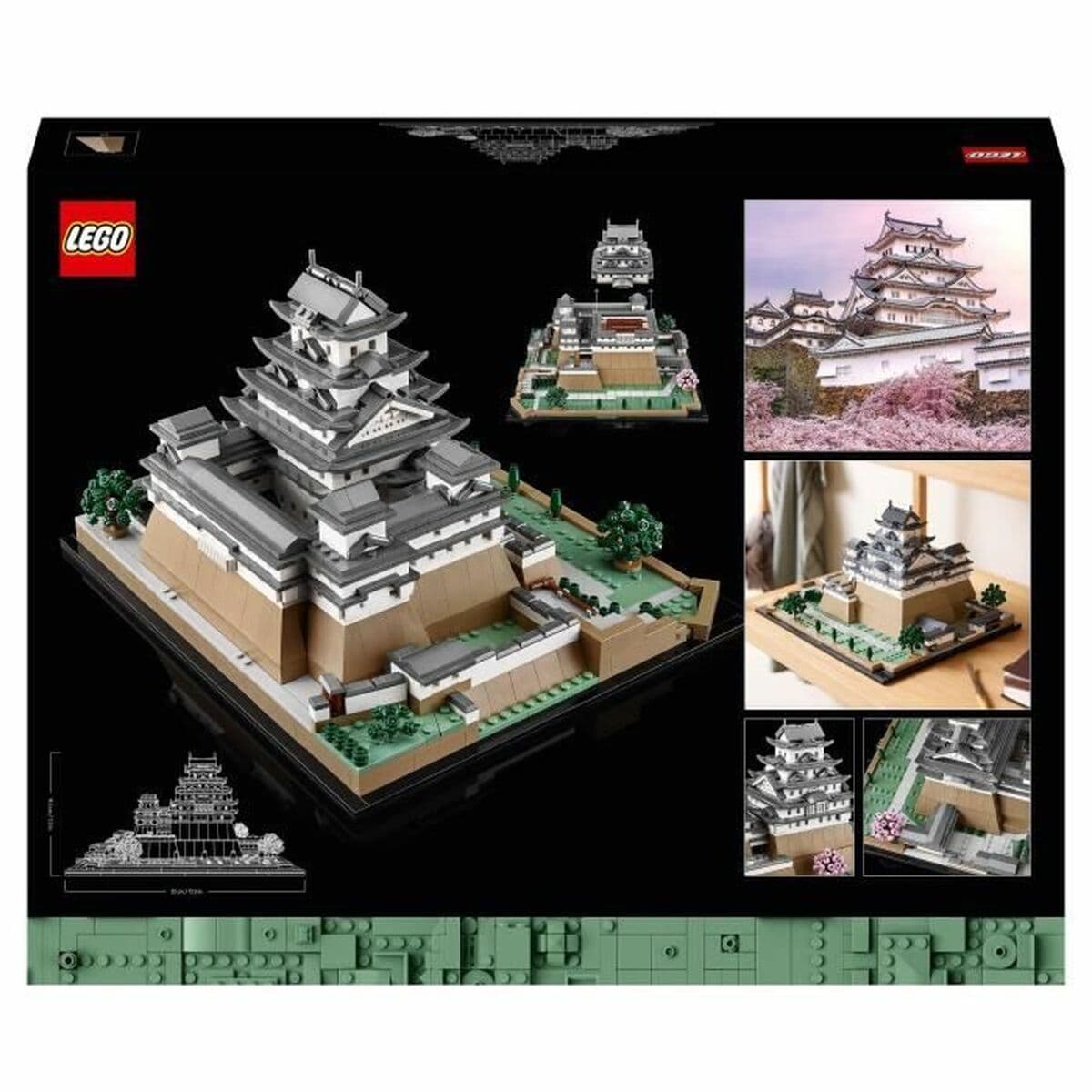 Set de Construcție Lego Architecture 21060 Himeji Castle, Japan Multicolor 2125 Piese - Image 6