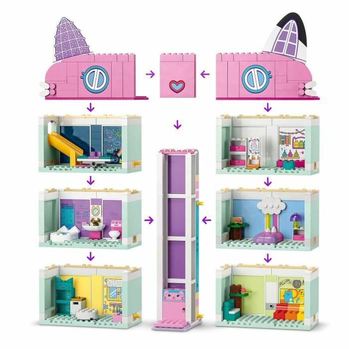 Playset Lego 10788 Cabbys Dollhouse - Image 4