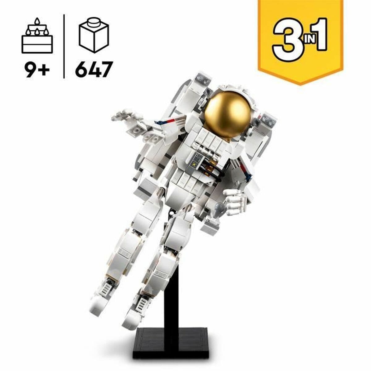 Set de Construcție Lego 31152 Creator 3in1 Astronaut in Space Multicolor 647 Piese - Image 2