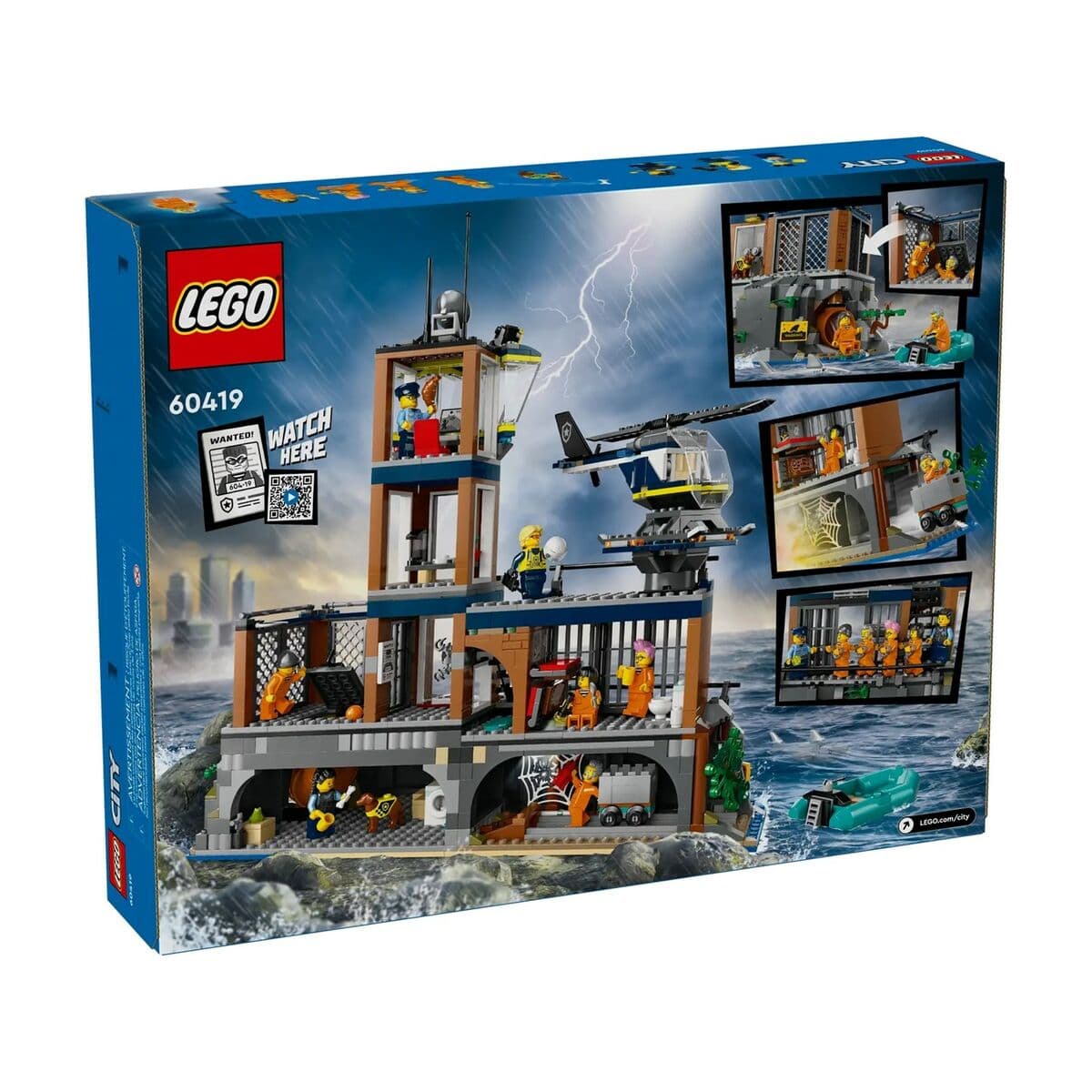 Set de Construcție Lego 60419 Police Station Island Multicolor 980 Piese - Image 2