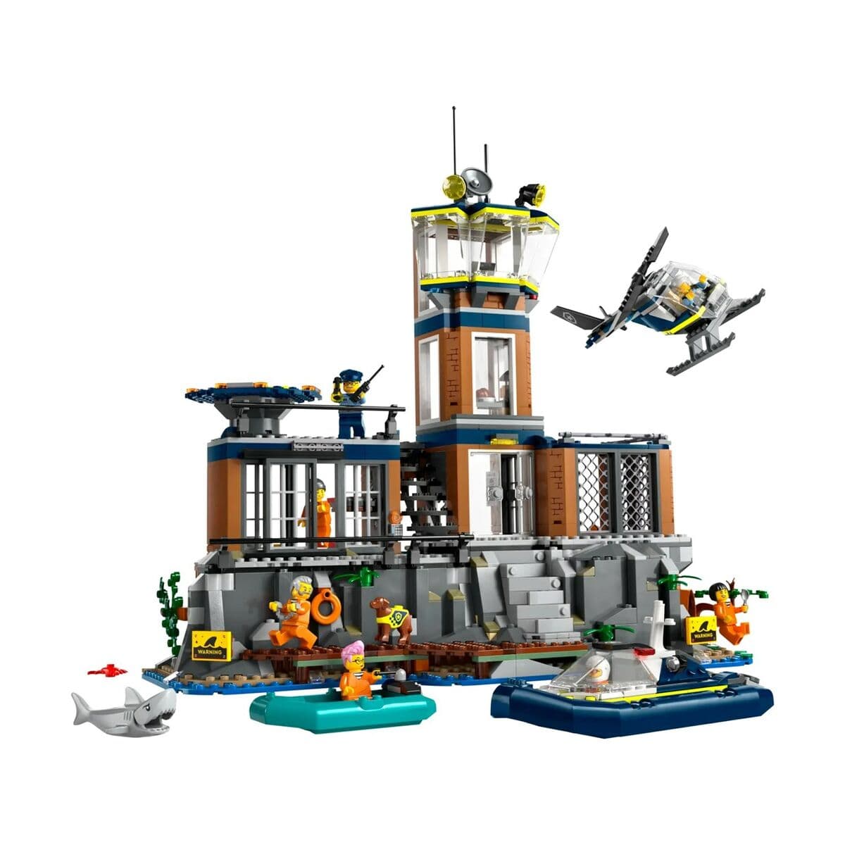 Set de Construcție Lego 60419 Police Station Island Multicolor 980 Piese - Image 3