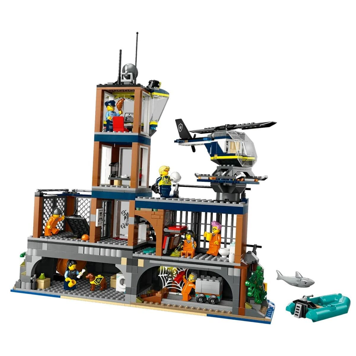 Set de Construcție Lego 60419 Police Station Island Multicolor 980 Piese - Image 4
