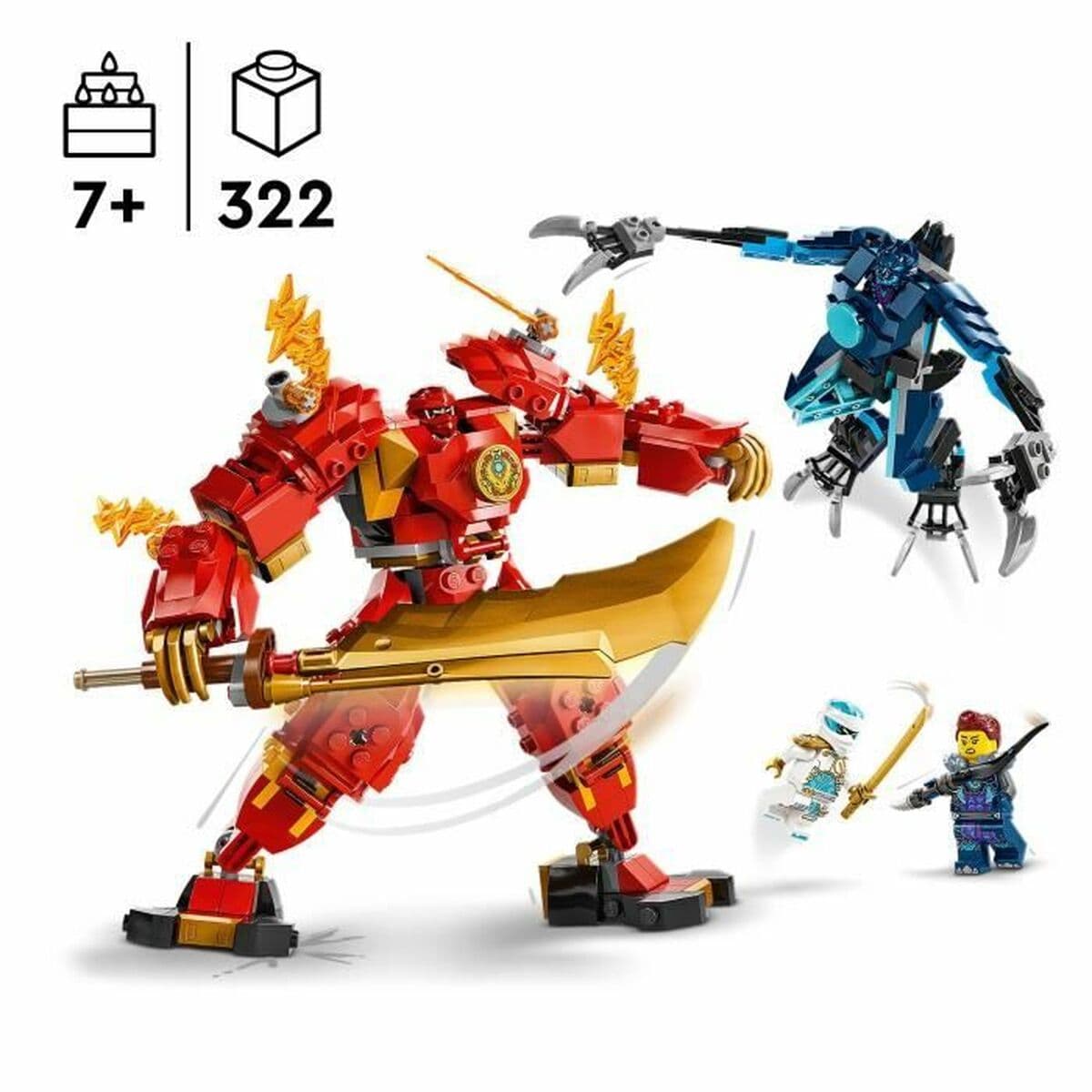 Playset Lego 71808 Kai Fire Elemental Mecca - ToyPro - Image 2