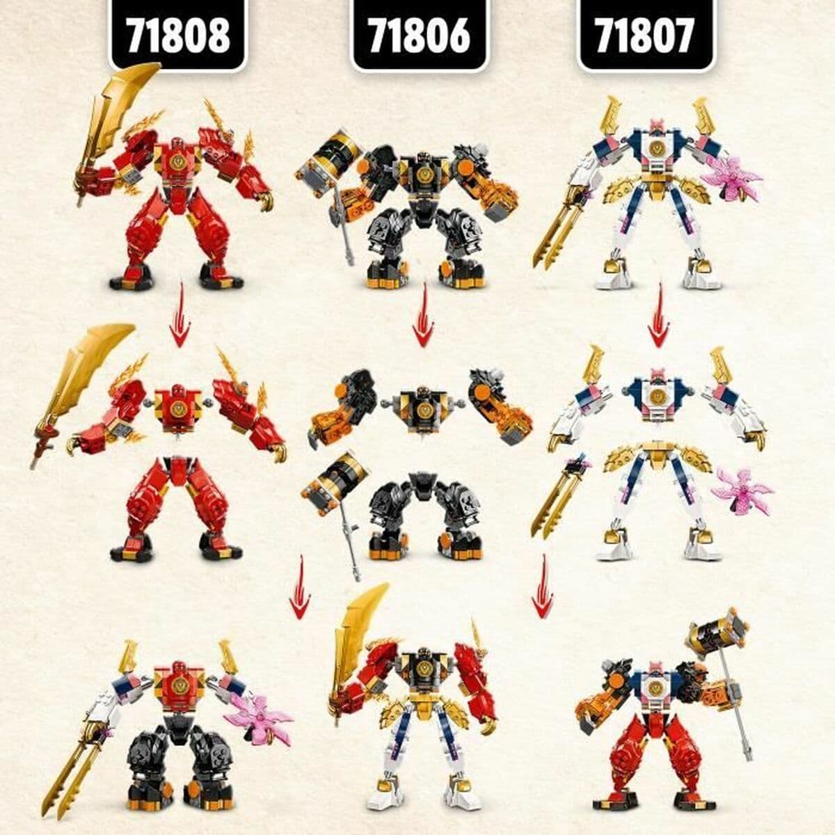 Playset Lego 71808 Kai Fire Elemental Mecca - ToyPro - Image 4