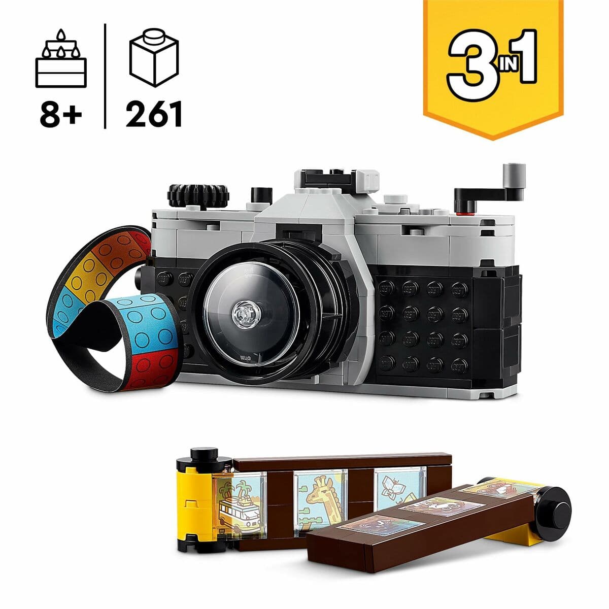 Set de construction Lego 31147 Creator Retro Camera Multicouleur - Image 2