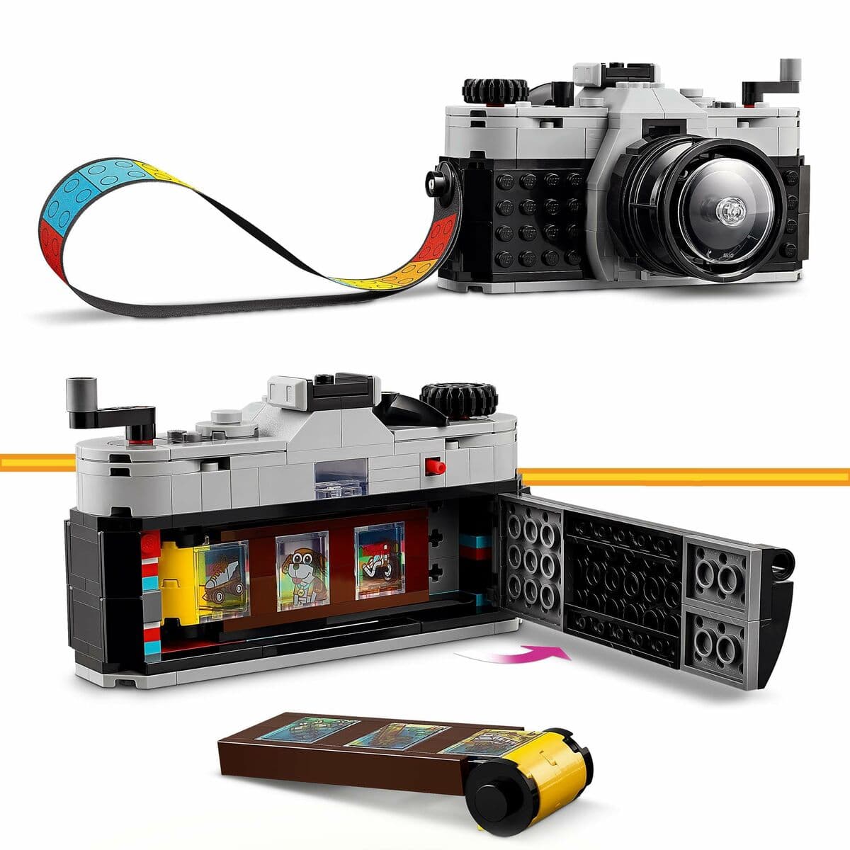 Set de construction Lego 31147 Creator Retro Camera Multicouleur - Image 3
