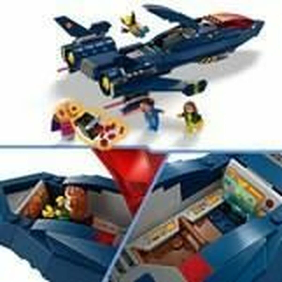 Set de construction Lego 76281 Marvel The X-Men's X-Jet Multicouleur - Image 3