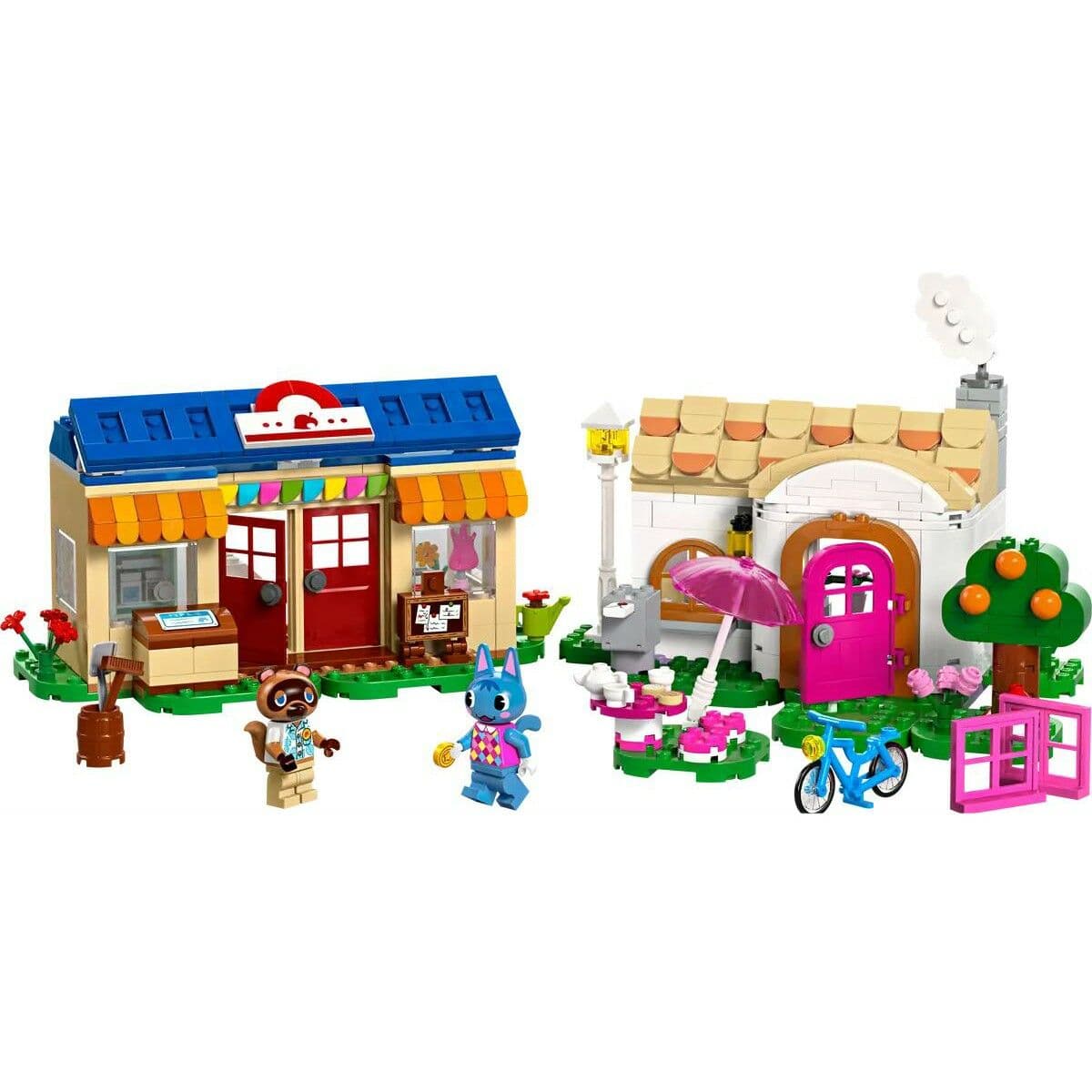 Juego de Construcción Lego 77050 Nook's Shop & Rosie's House Multicolor