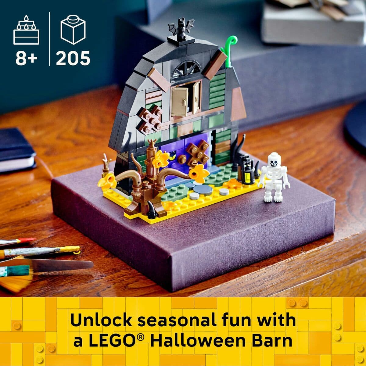 zestaw do budowania Lego 40721 Halloween Barn 205 Części - Image 7