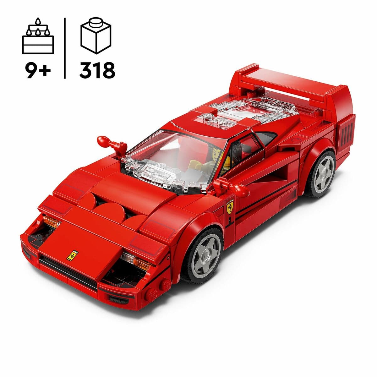 Set de construction Lego 76934 Ferrari F40 Multicouleur - Image 3