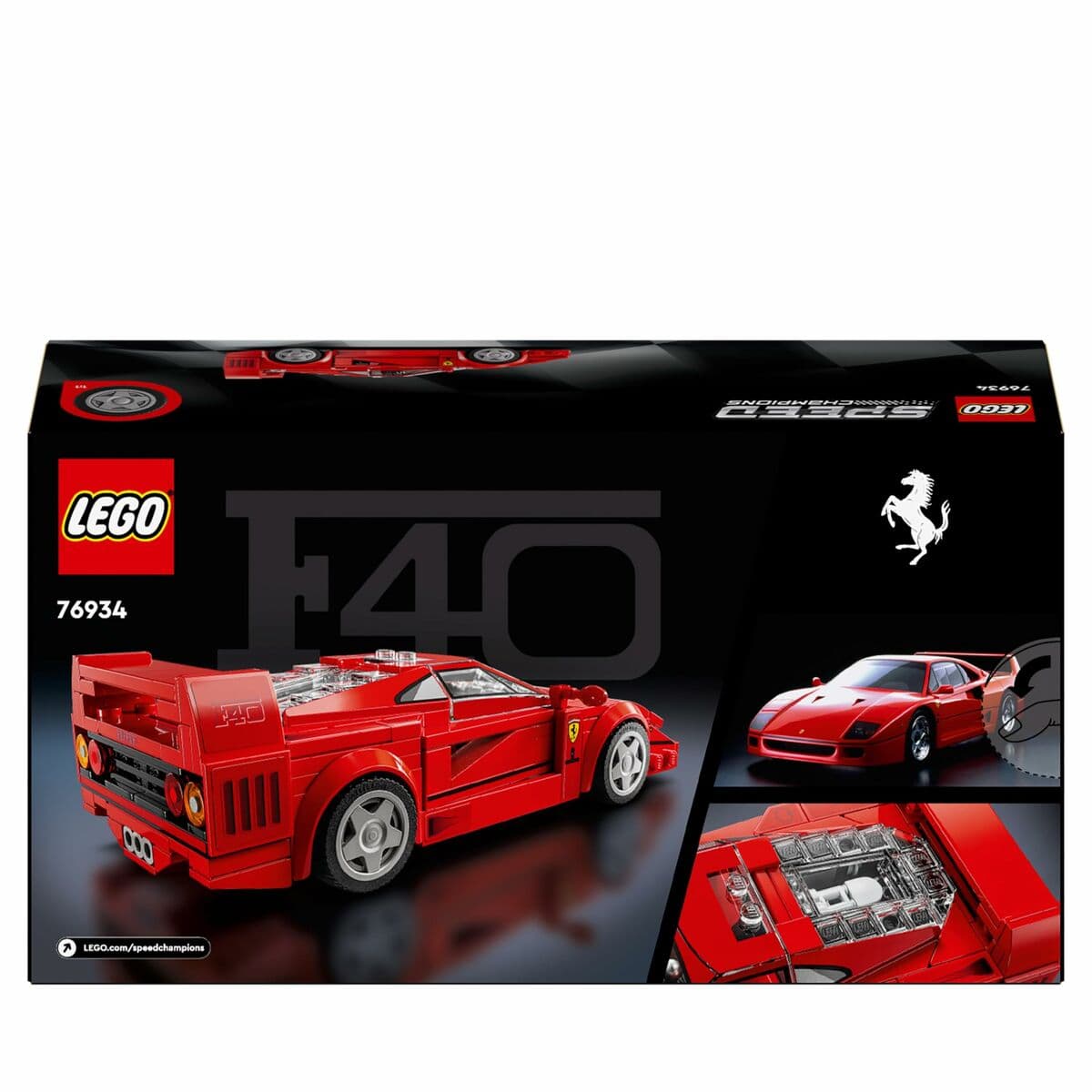 Set de construction Lego 76934 Ferrari F40 Multicouleur - Image 8