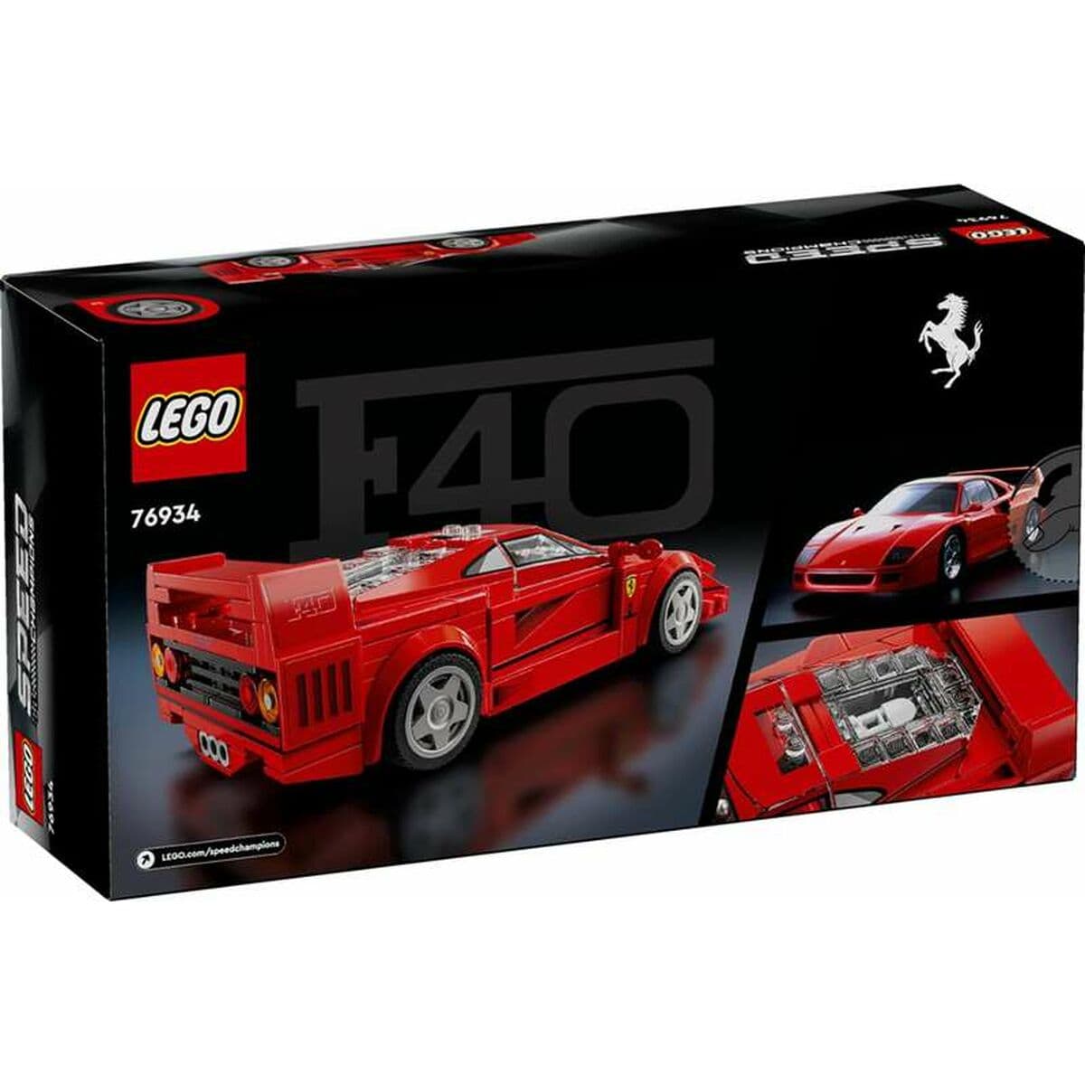 Set de construction Lego 76934 Ferrari F40 Multicouleur - Image 2