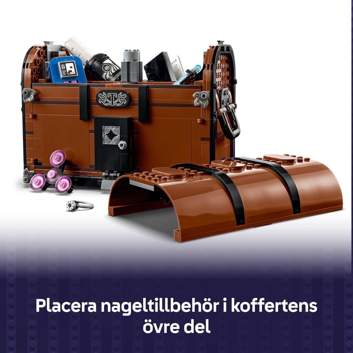 Juego de Construcción Lego Wednesday 76785 Thing's Apartment 828 Piezas - Image 11