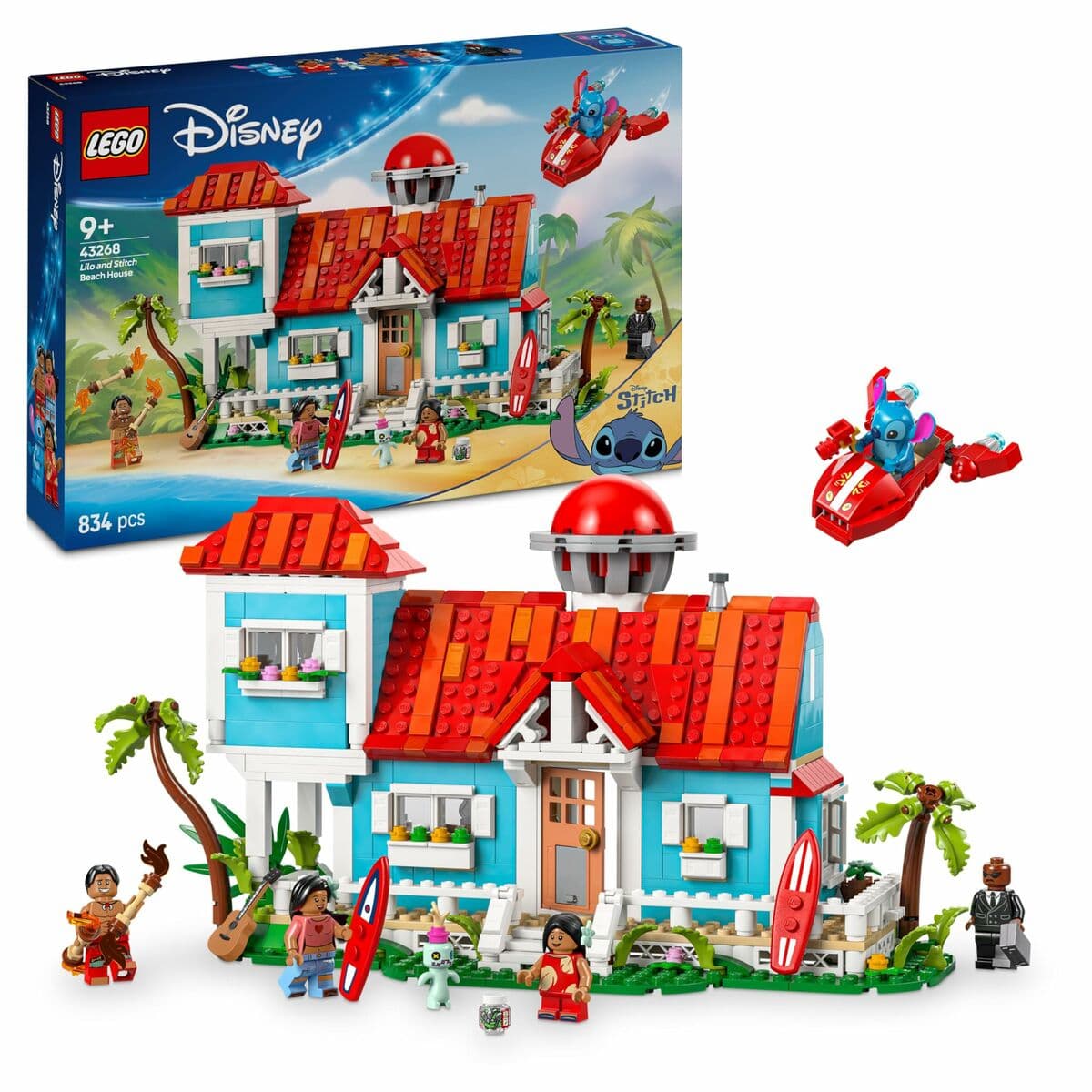 Byggsats Lego Disney Lilo & Stitch 43268 834 Delar - Image 7
