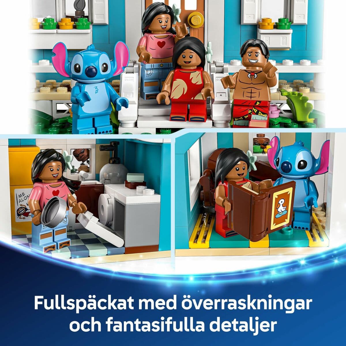 Byggsats Lego Disney Lilo & Stitch 43268 834 Delar - Image 12