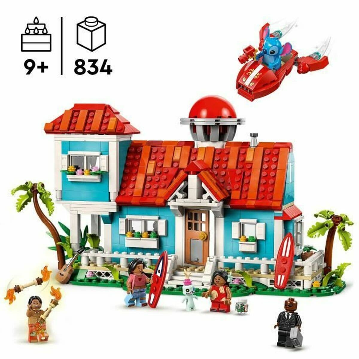 Byggsats Lego Disney Lilo & Stitch 43268 834 Delar - Image 2