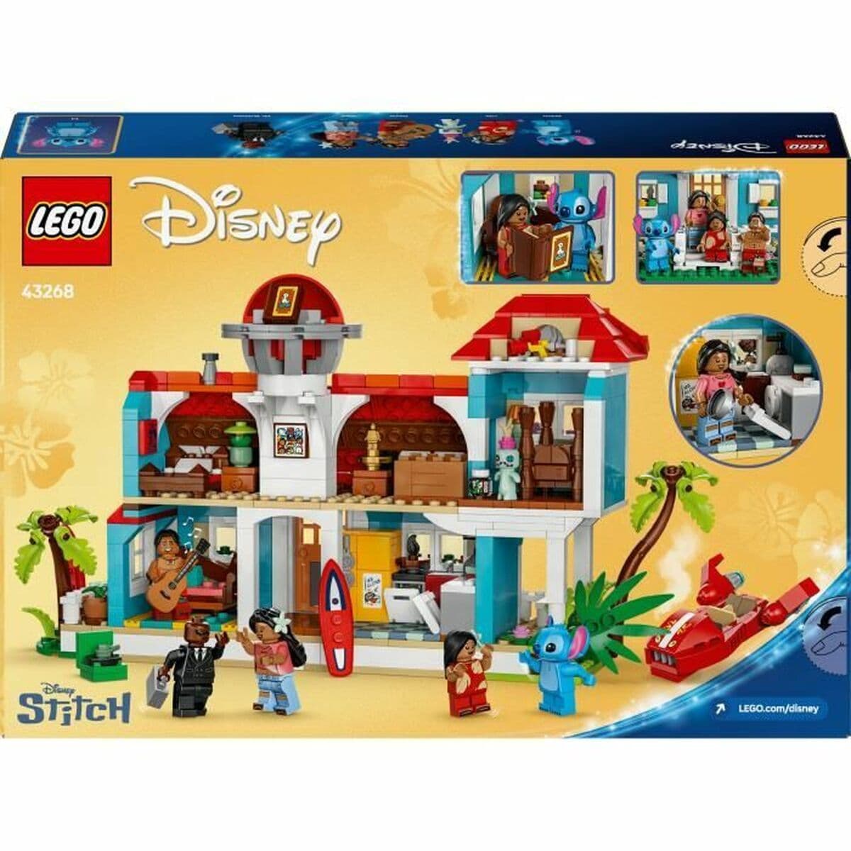 Byggsats Lego Disney Lilo & Stitch 43268 834 Delar - Image 6