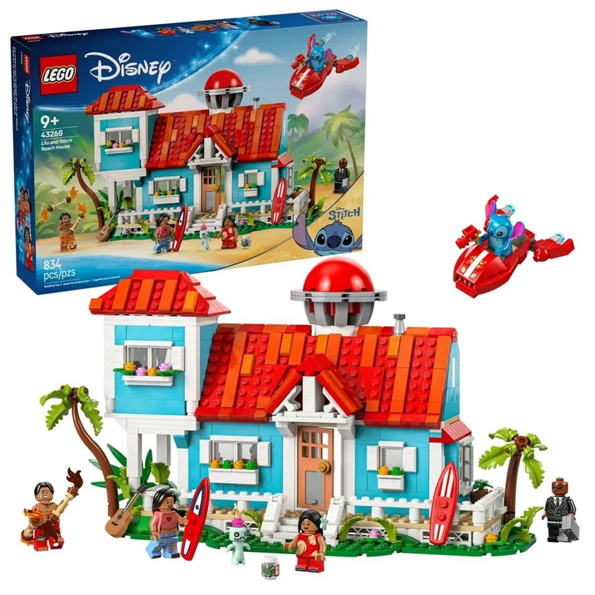 Byggsats Lego Disney Lilo & Stitch 43268 834 Delar - Image 16