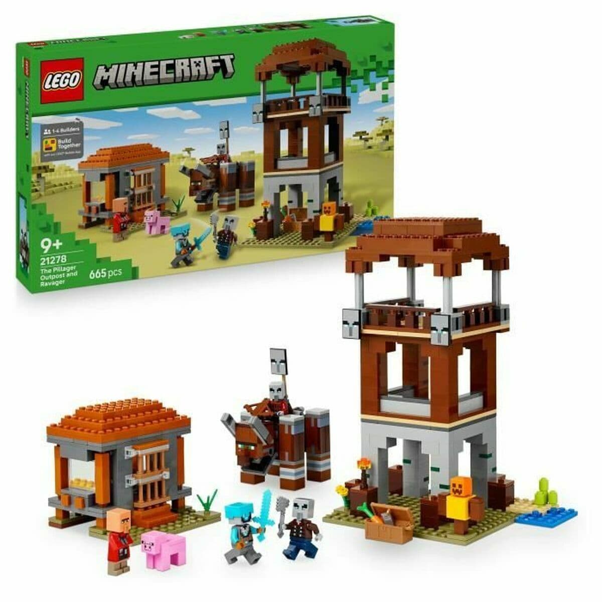 Igra Gradnje Lego Minecraft 21278