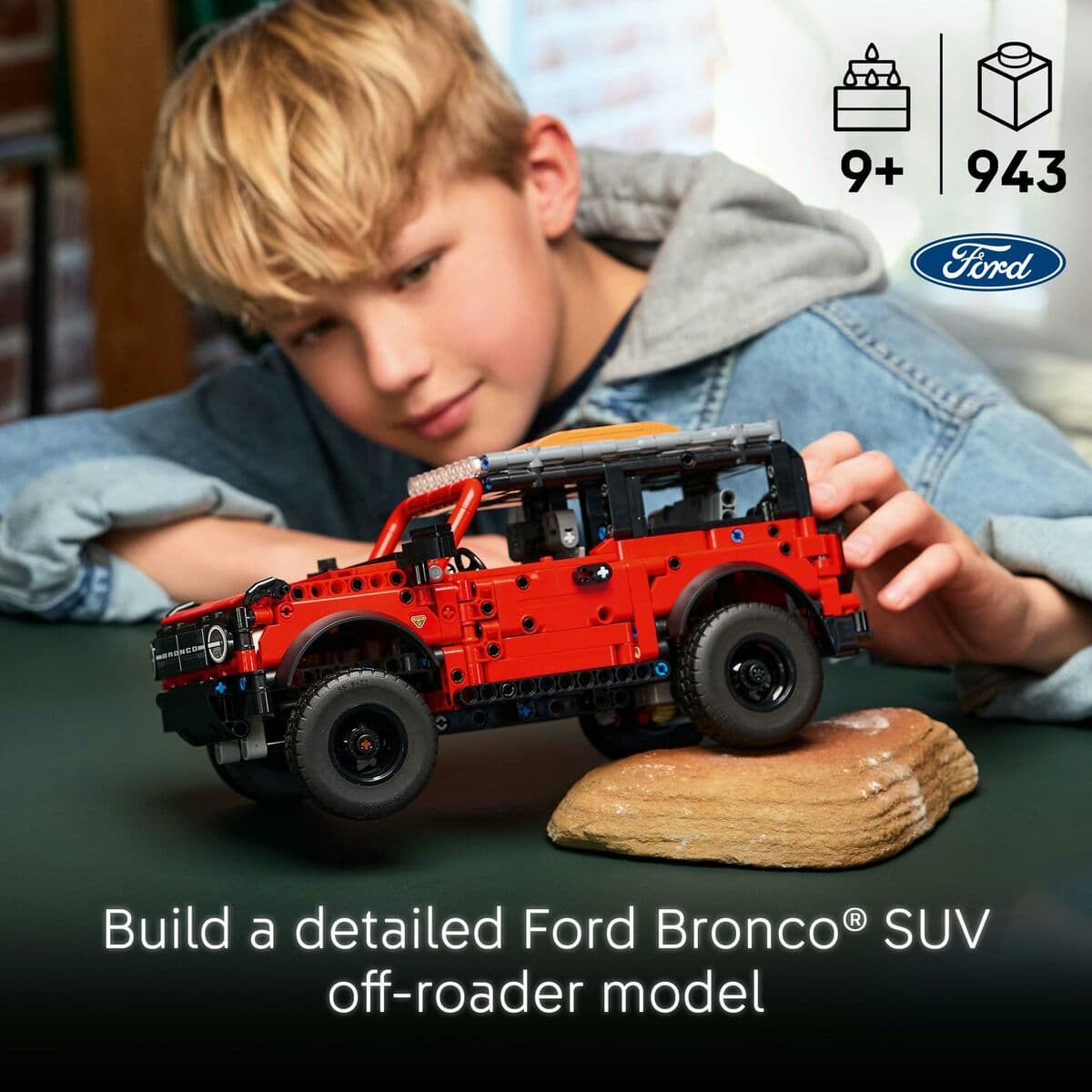 Juego de Construcción Lego 42213 Ford Bronco SUV 943 Piezas - Image 5