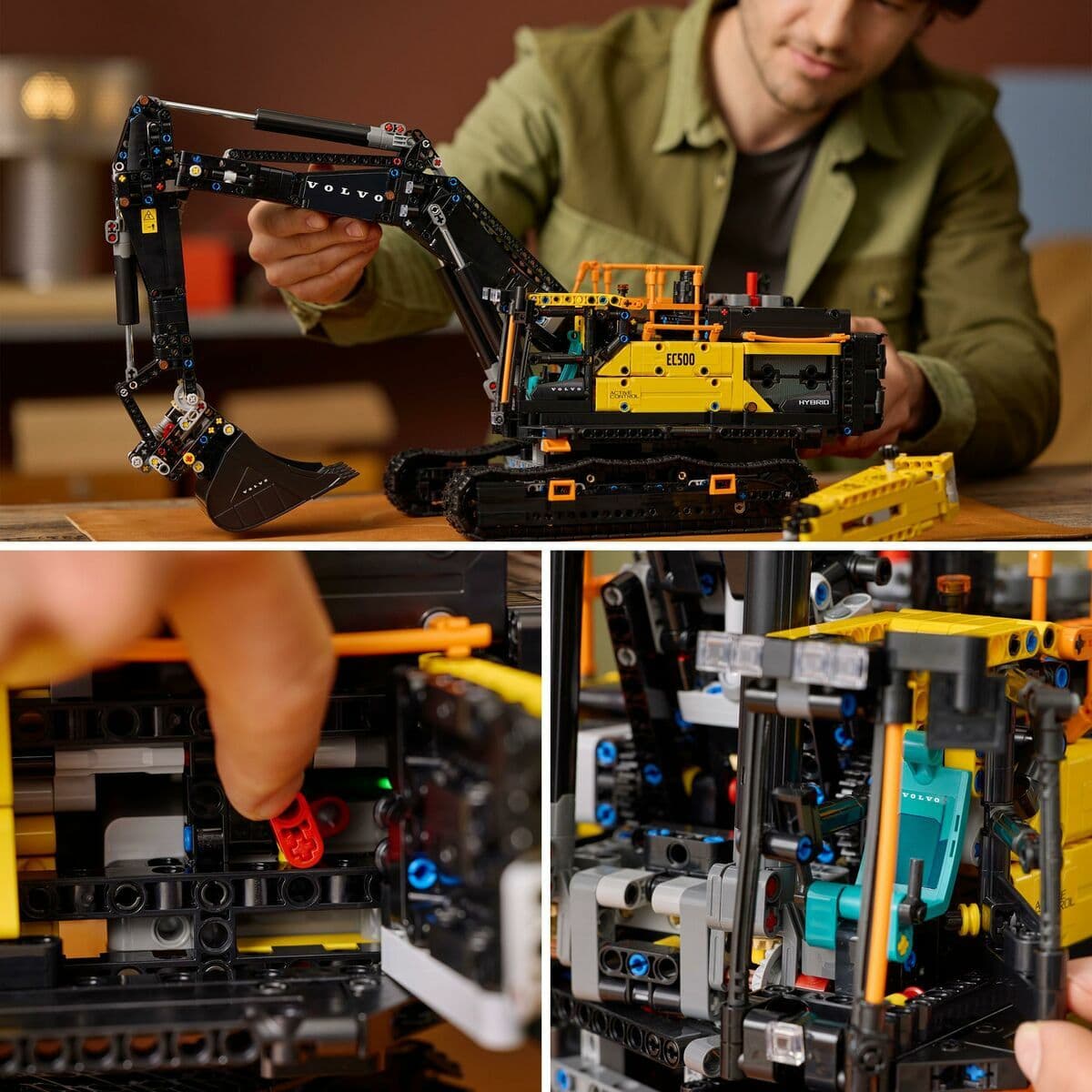 Byggsats Lego 42215 Volvo EC500 Hybrid Excavator 2359 Delar - Image 5