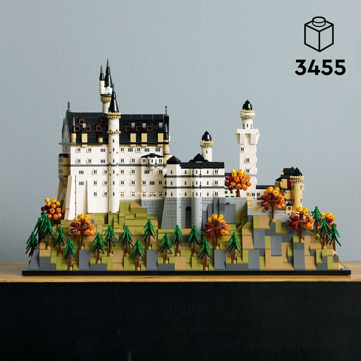 Statybos rinkinys Lego 21063 Neuschwanstein Castle 3455 Dalys - Image 8