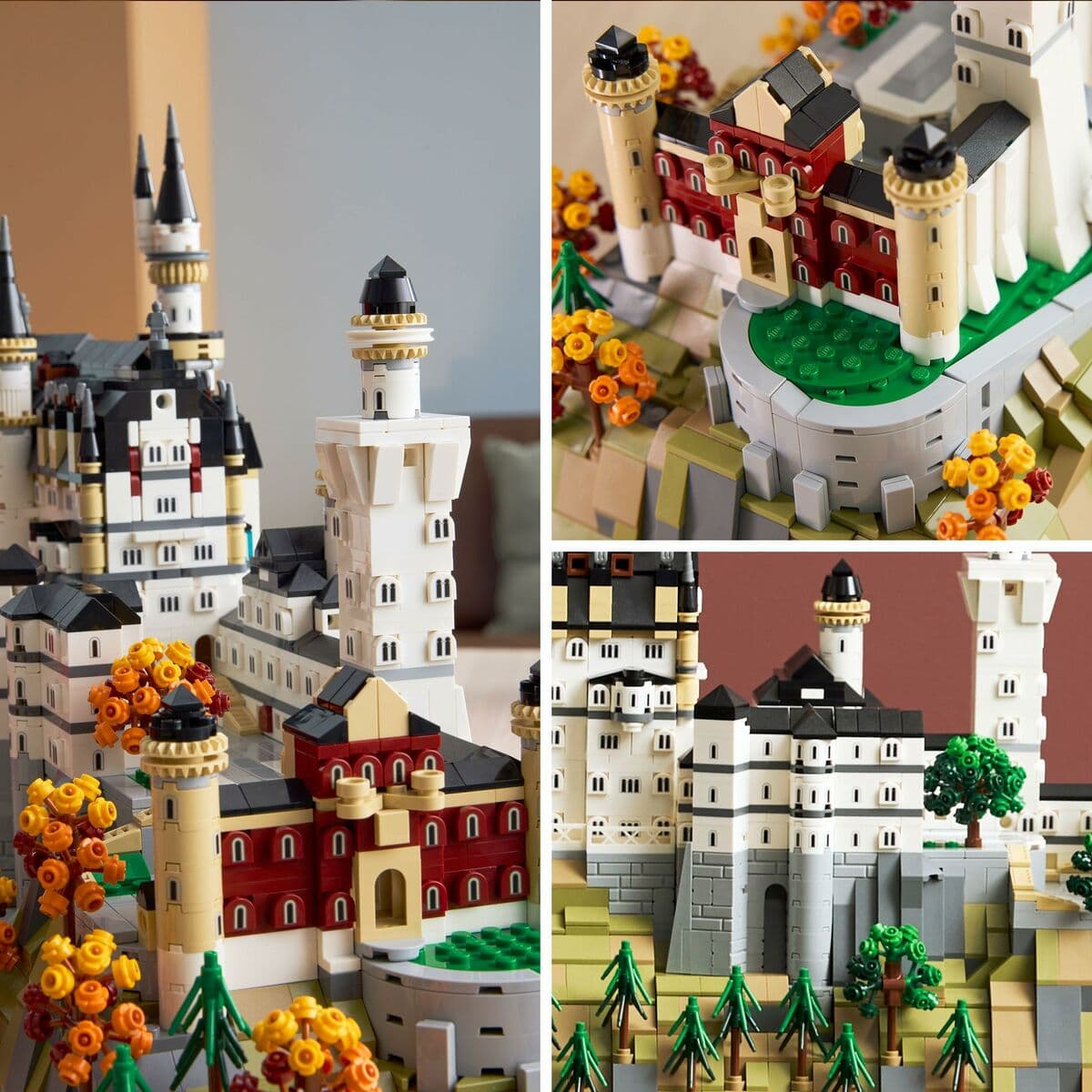 Statybos rinkinys Lego 21063 Neuschwanstein Castle 3455 Dalys - Image 11