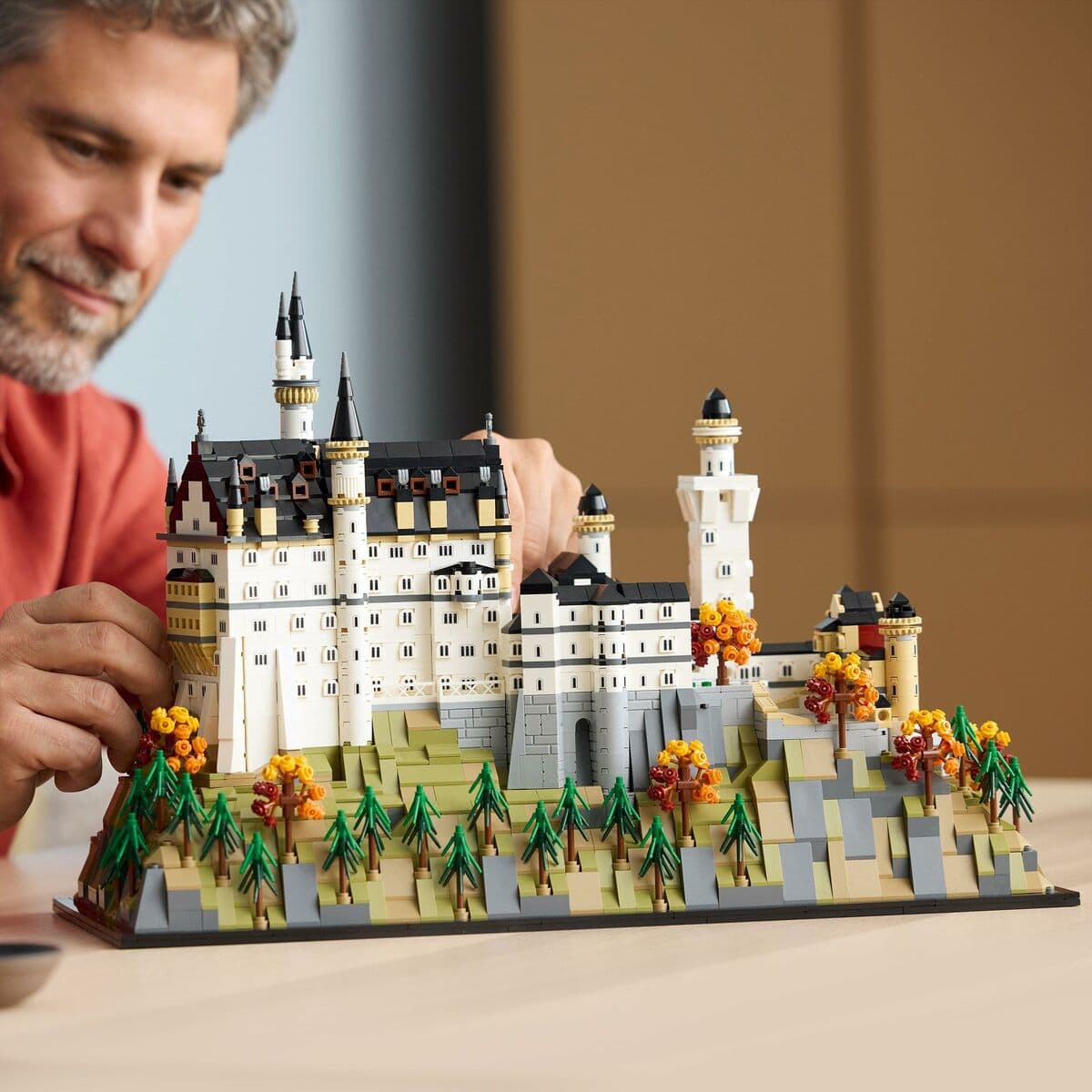 Statybos rinkinys Lego 21063 Neuschwanstein Castle 3455 Dalys - Image 13