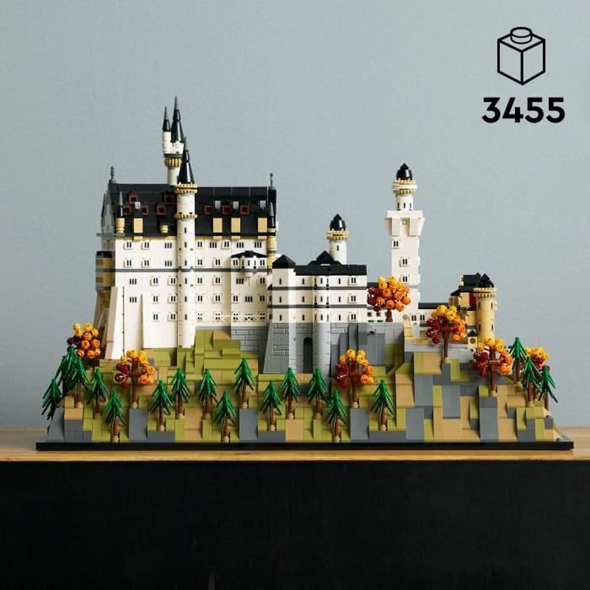 Statybos rinkinys Lego 21063 Neuschwanstein Castle 3455 Dalys - Image 2
