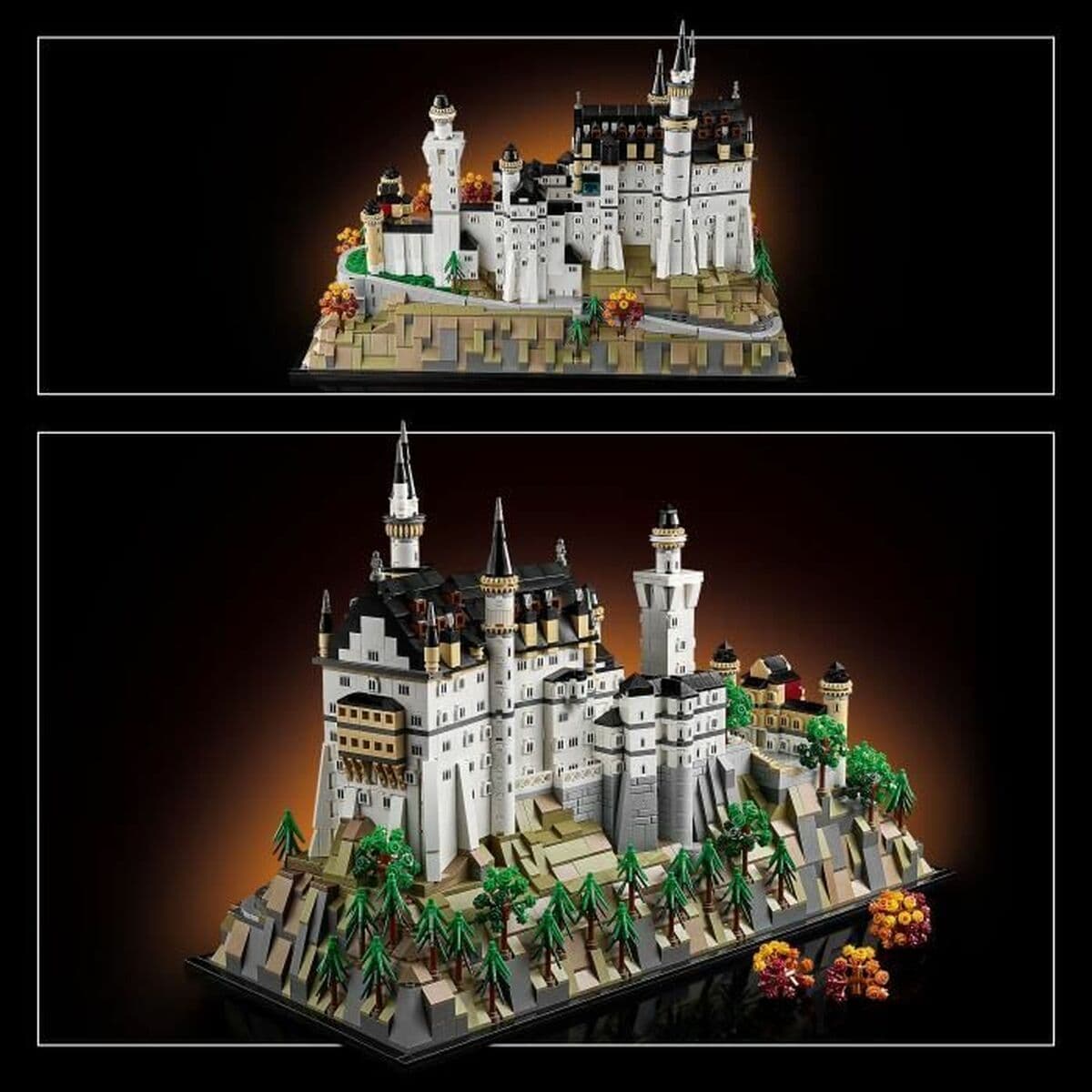 Statybos rinkinys Lego 21063 Neuschwanstein Castle 3455 Dalys - Image 4