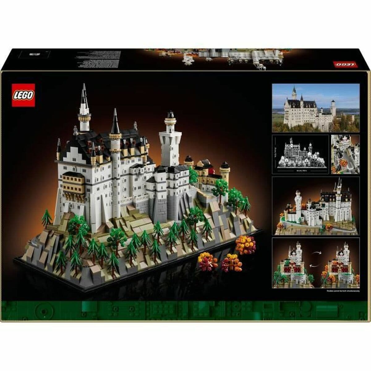 Statybos rinkinys Lego 21063 Neuschwanstein Castle 3455 Dalys - Image 6