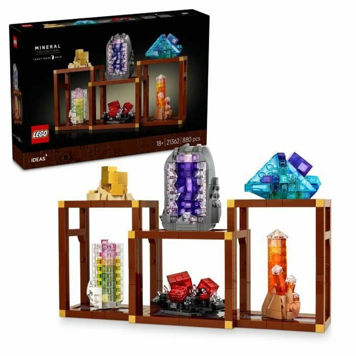 Byggespill med Blokker Lego Mineral 21362 880  Deler