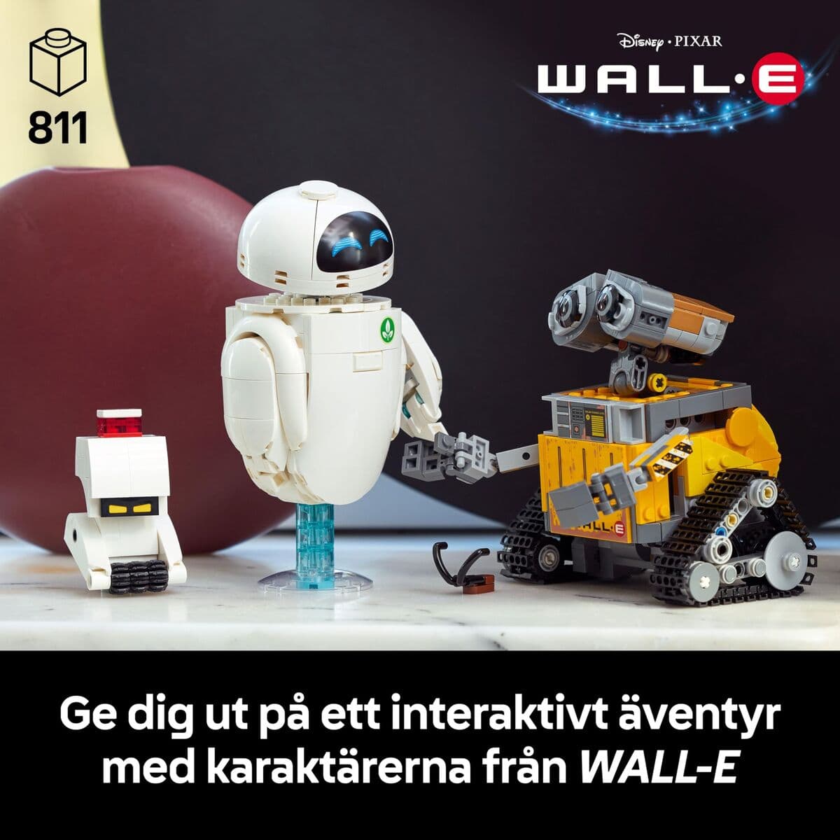 Bouwstenen Lego WallE 43279 811 Onderdelen - Image 3