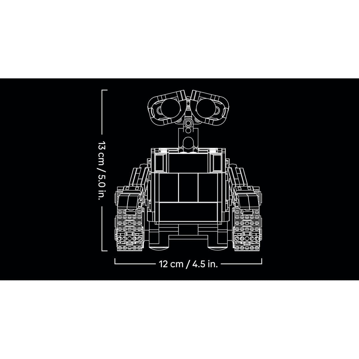 Bouwstenen Lego WallE 43279 811 Onderdelen - Image 9