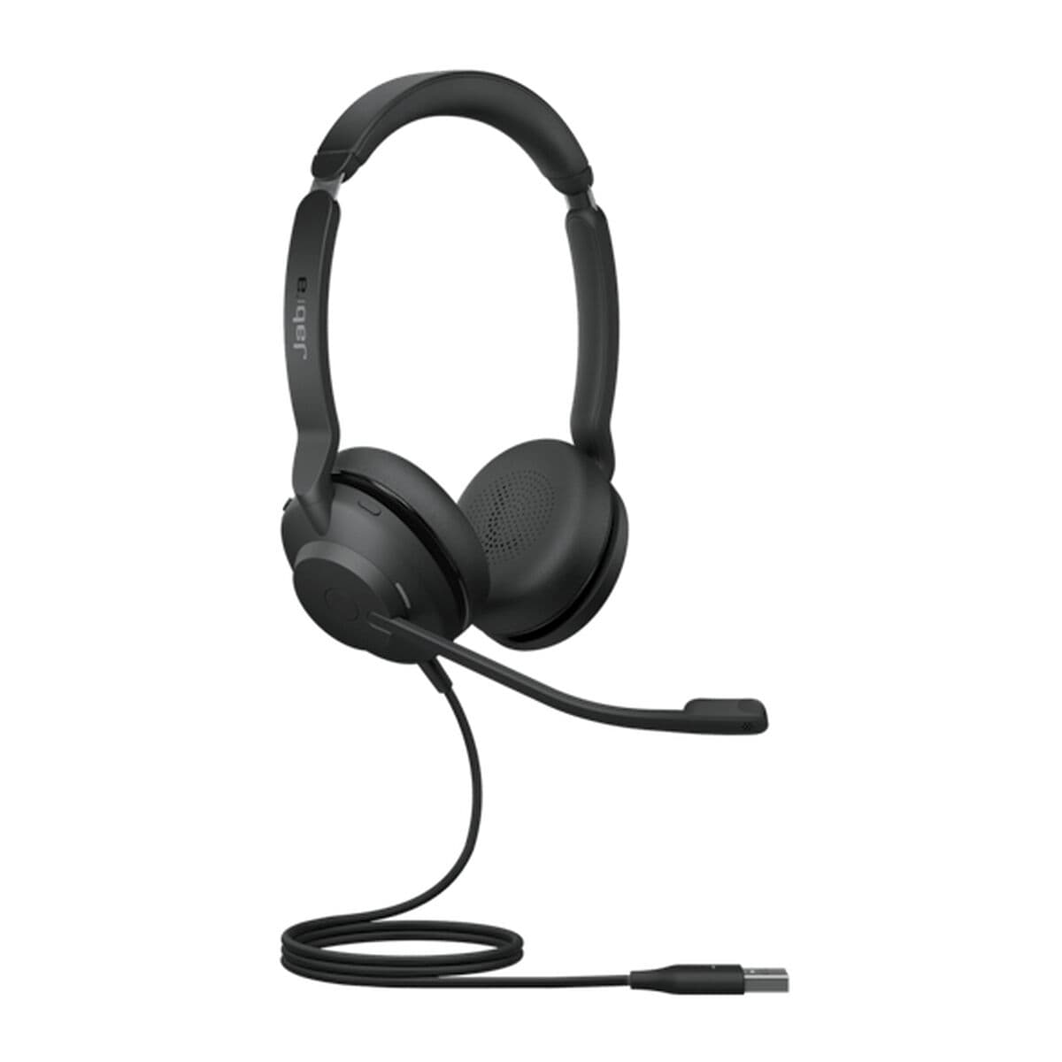 Hörlurar med Mikrofon Jabra Evolve2 30 SE Svart