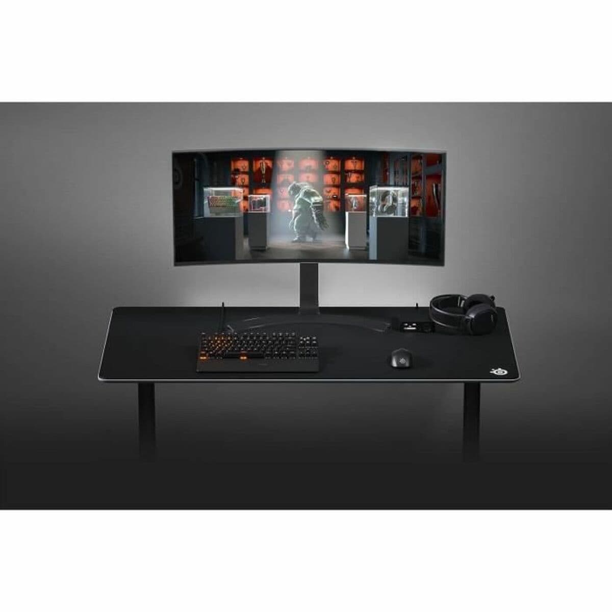 Musmatta Gaming SteelSeries Steelseries QcK 3XL Svart 122 x 59 cm - Image 6