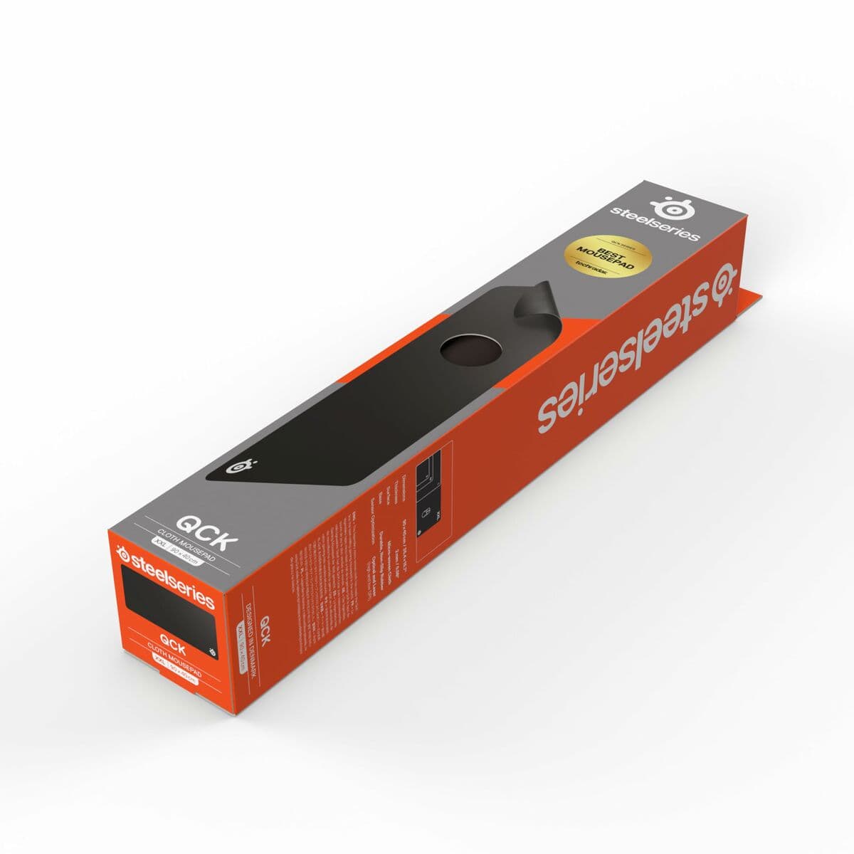 Mousepad SteelSeries SteelSeries QcK XXL Schwarz 90 x 40 cm - Image 5