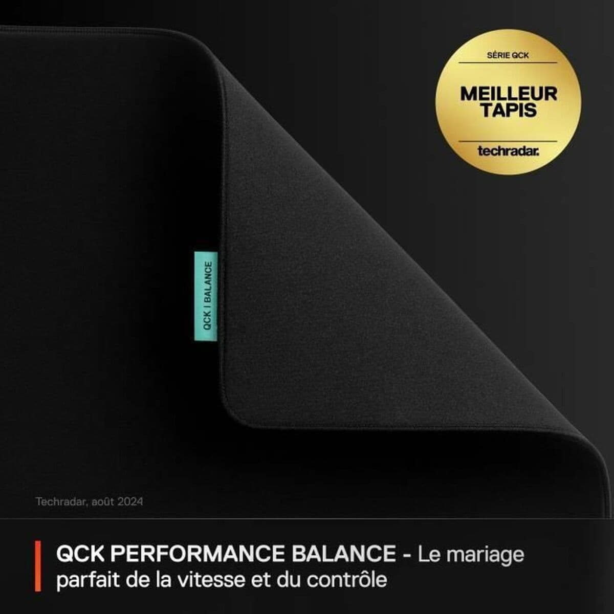 Tapete de Rato SteelSeries QcK Performance XL - Balance Preto - Image 6