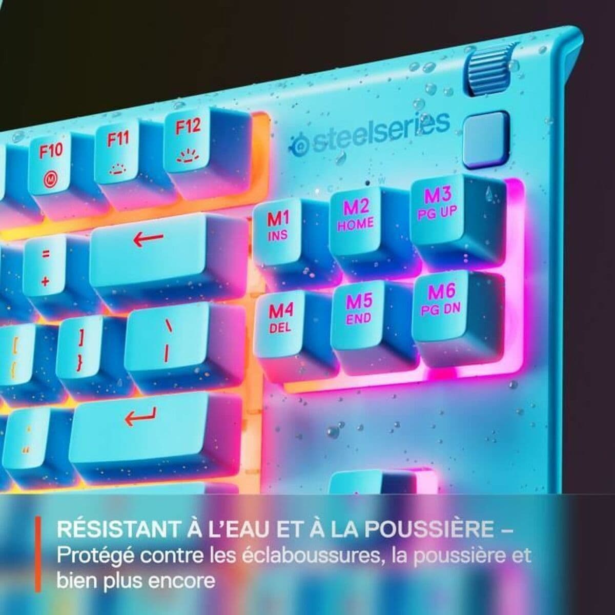 Tastatură SteelSeries Apex 3 TKL Albastru - Image 4