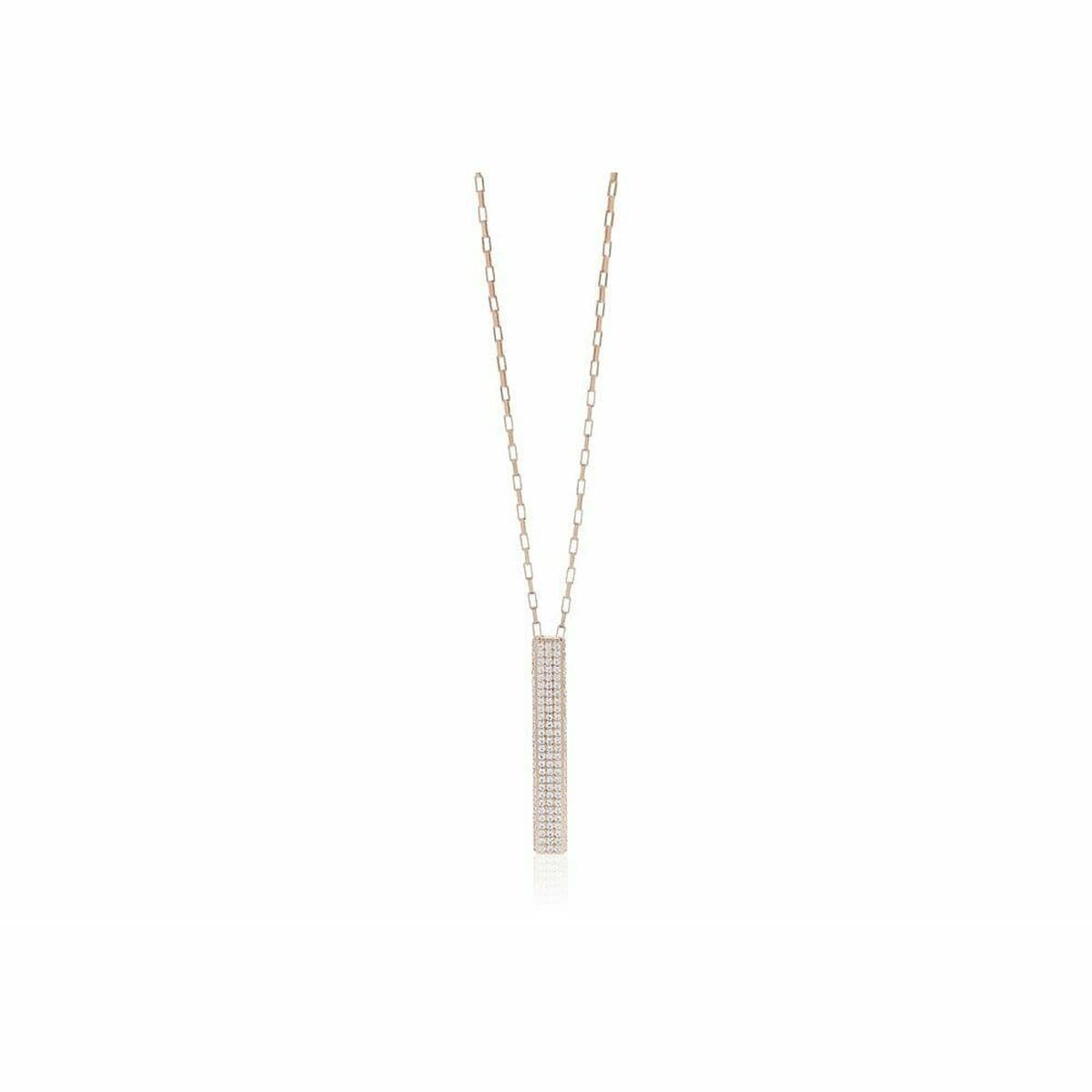 Ladies' Necklace Sif Jakobs P10766-CZ-RG 45 cm