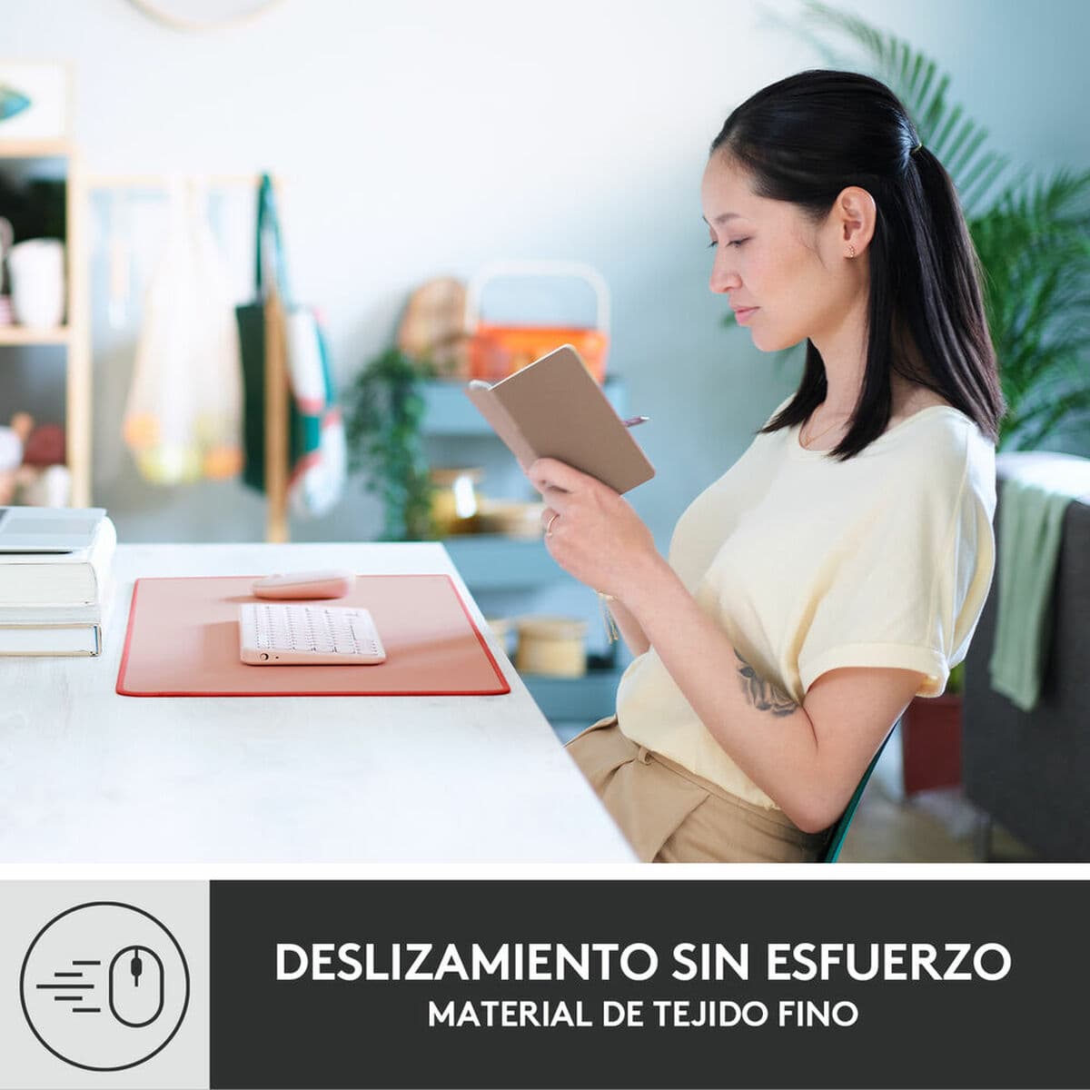 Mousepad Logitech 956-000053 Rosa - Image 5