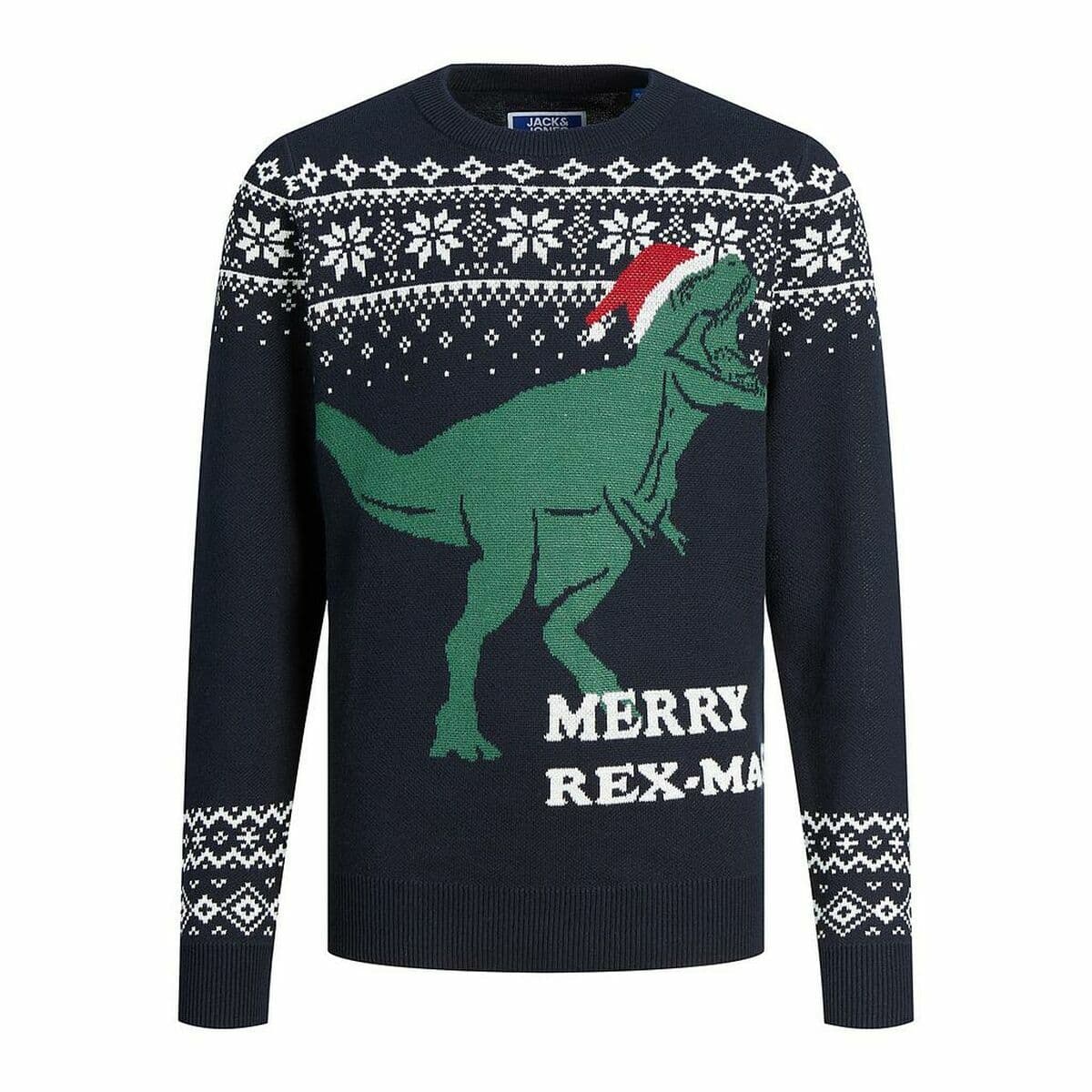 Uniseksinismegztinis Jack & Jones T REX Tamsiai mėlyna - Image 2