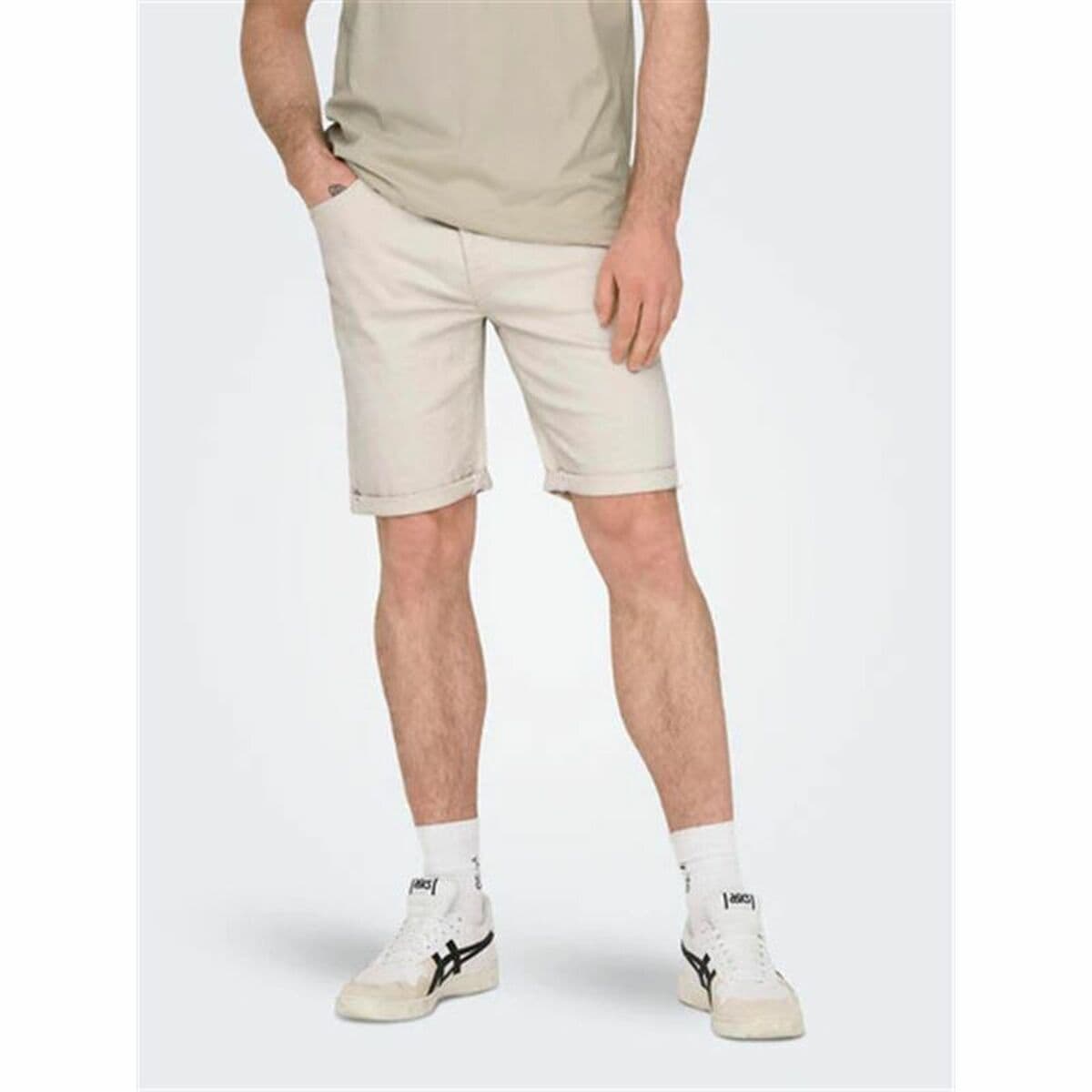 Herrshorts Only & Sons Onsply 9296 Ecru Beige - Image 3
